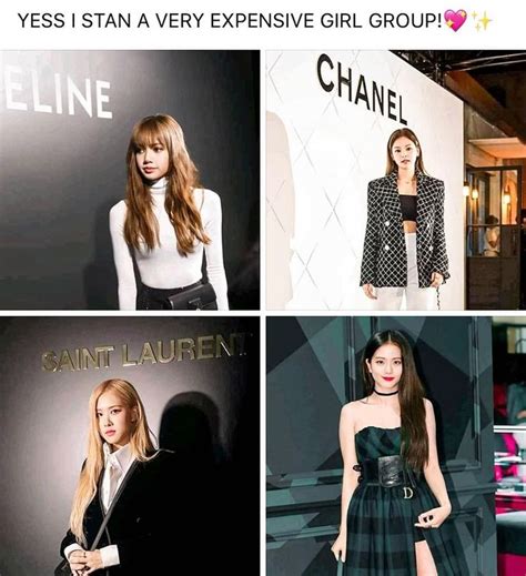 jennie chanel rose ysl jisoo dior lisa